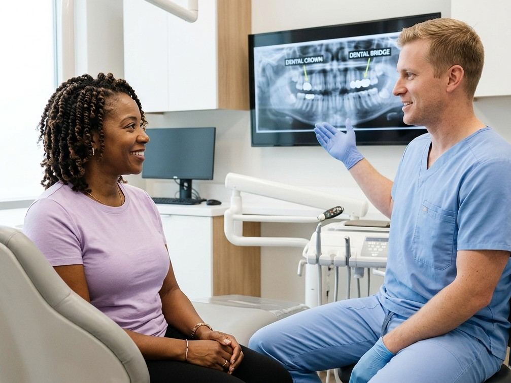 What Is the Difference Between a Dental Crown and a Bridge in Fort Wayne, IN? | Marvel Dental